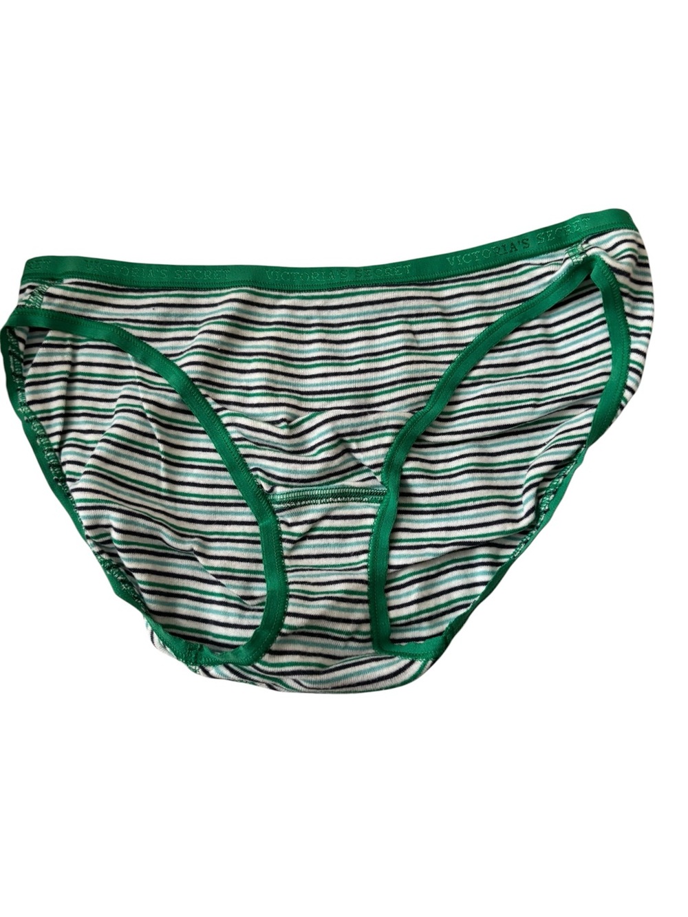 Vintage Y2K Victoria’s Secret Striped Bikini Panty Women’s Large